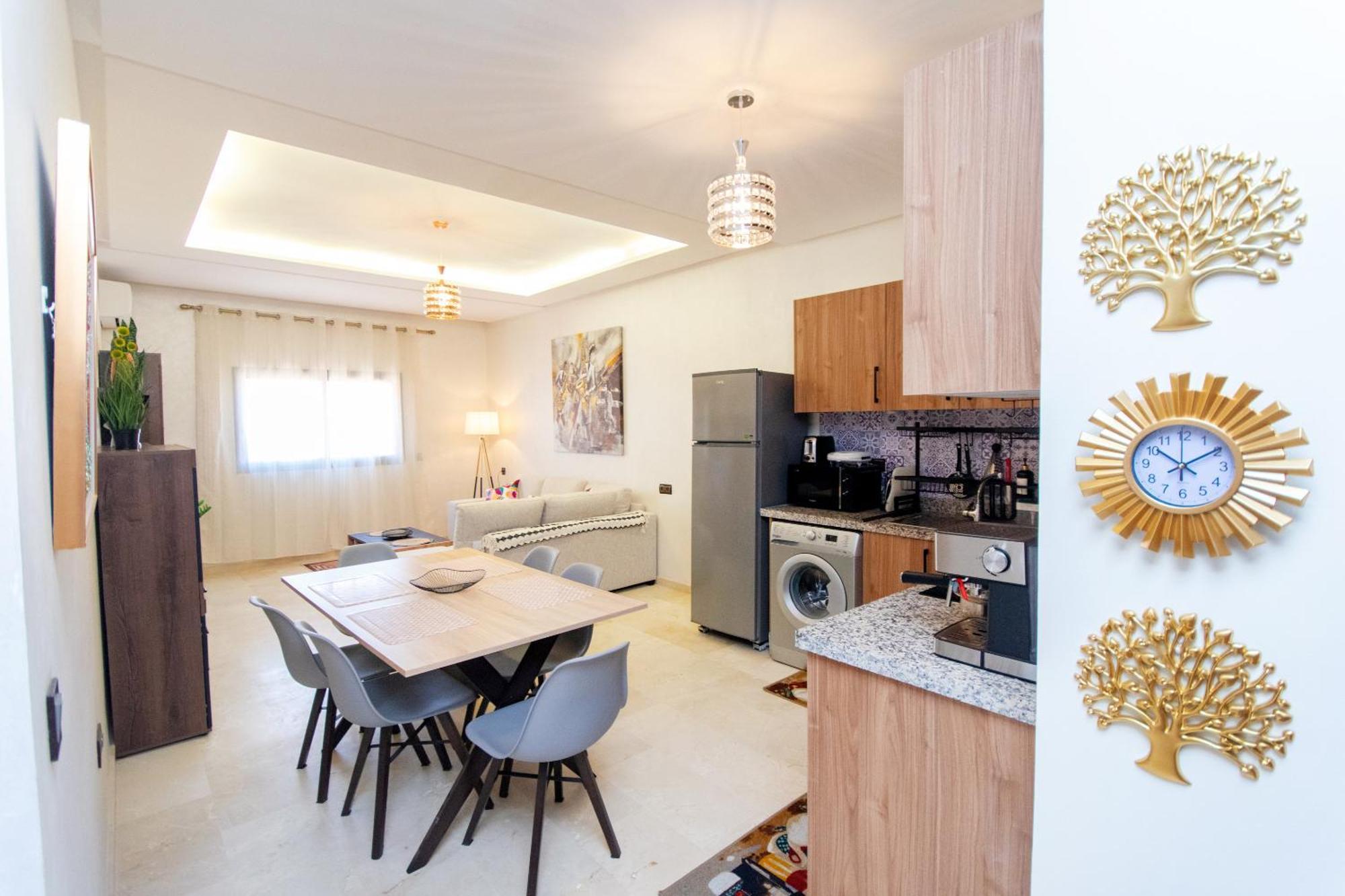 Appartement En Residence Fermee Marrakesh Exteriör bild